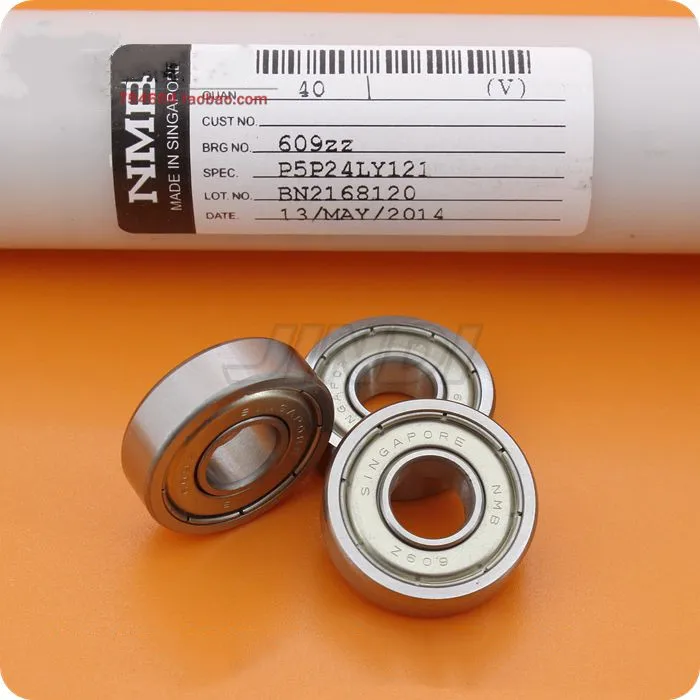 20 Stück/100 Stück NMB Minebea Hochgeschwindigkeitslager R-2490ZZ 9*24*7mm 609ZZ Präzisions-Miniaturkugellager 2490 609 9x24x7mm – Detail 4