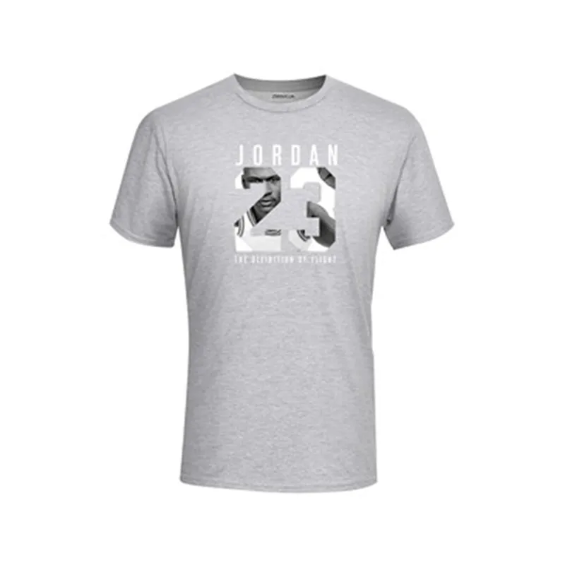 Алиэкспресс Лидер продаж, Мужская футболка Nike Air Jordan 23, хлопковая Футболка с принтом, Мужская футболка для фитнеса в стиле хип-хоп