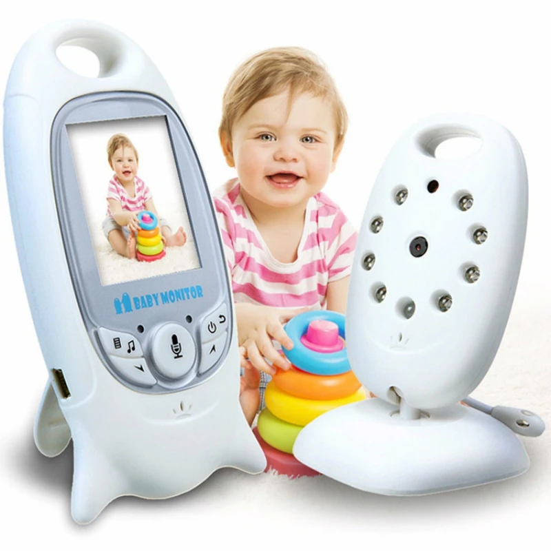 

2.0 Inch Wireless Baby Monitor LCD IR Night Vision 2 Way Talk 8 Lullabies Temperature Monitor Video Nanny Radio Baby Camera