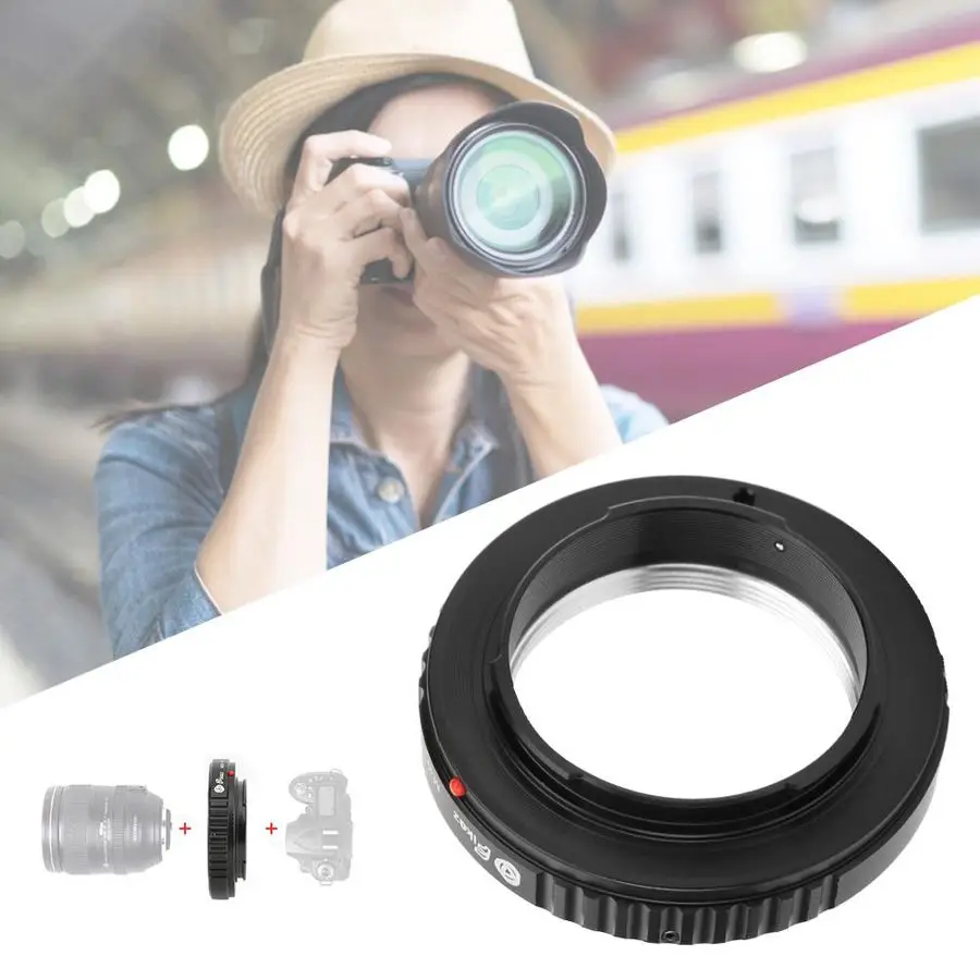 Кольцо-адаптер Fikaz для крепления объектива камеры Zenit M39 Fujifilm FX Mount Camera SLR macro Ring |