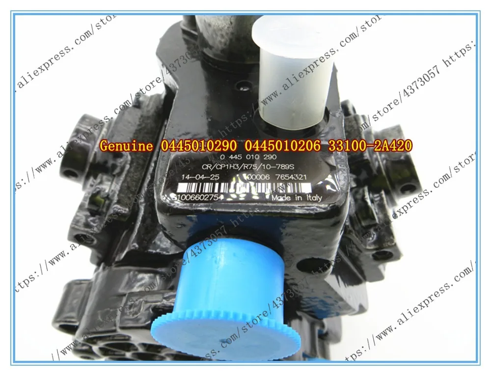 Подлинный и новый Common Rail насос 0445010290 0445010206 для 33100 2A420|Топливный инжектор| |