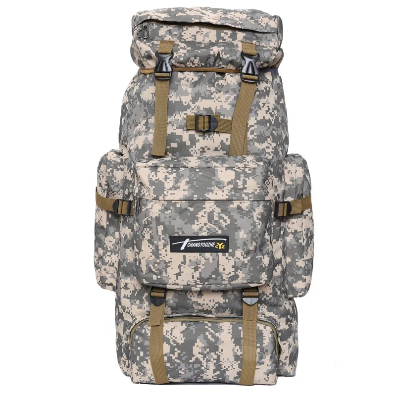 

[Activity] Fashion Large Capacity Travel Backpack Men Waterproof Outdoor Travel Sports Bag Canvas Backpack