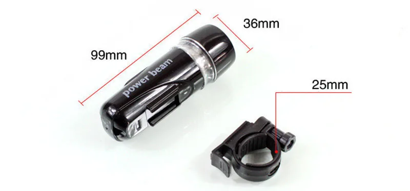 Best Bike Front Light Waterproof 5 LED Lamp Bike Bicycle Flashlight Cycling Waterproof Torch Bike Headlight 13