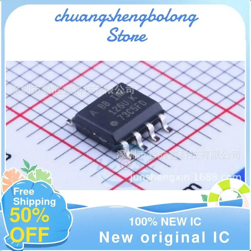 

5 шт. INA126 INA126U INA126UK INA126UA SOP8 новый оригинальный IC