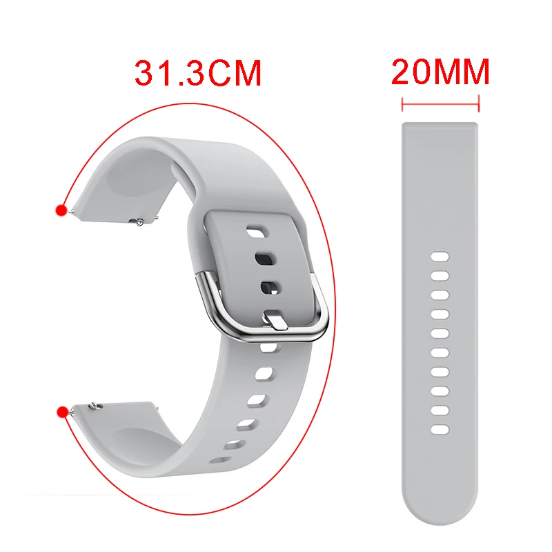 Силиконовый ремешок для Amazfit GTS мягкий силиконовый сменный ремешок для спортивных часов для Xiaomi Huami Amazfit GTS аксессуары для часов