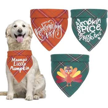 

Print Pet Dog Bandana Festival Party Dog Cat Scarf Adjustable Cotton Dog Puppy Bandanas Bibs Summer Pet Accessories#Y30
