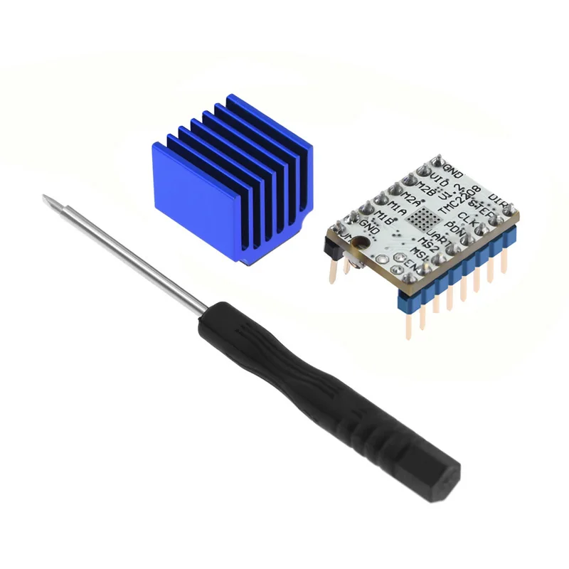TMC2208 V1.2 шаговый двигатель радиаторы 5 Вт аксессуары для 3D печати драйвер платы