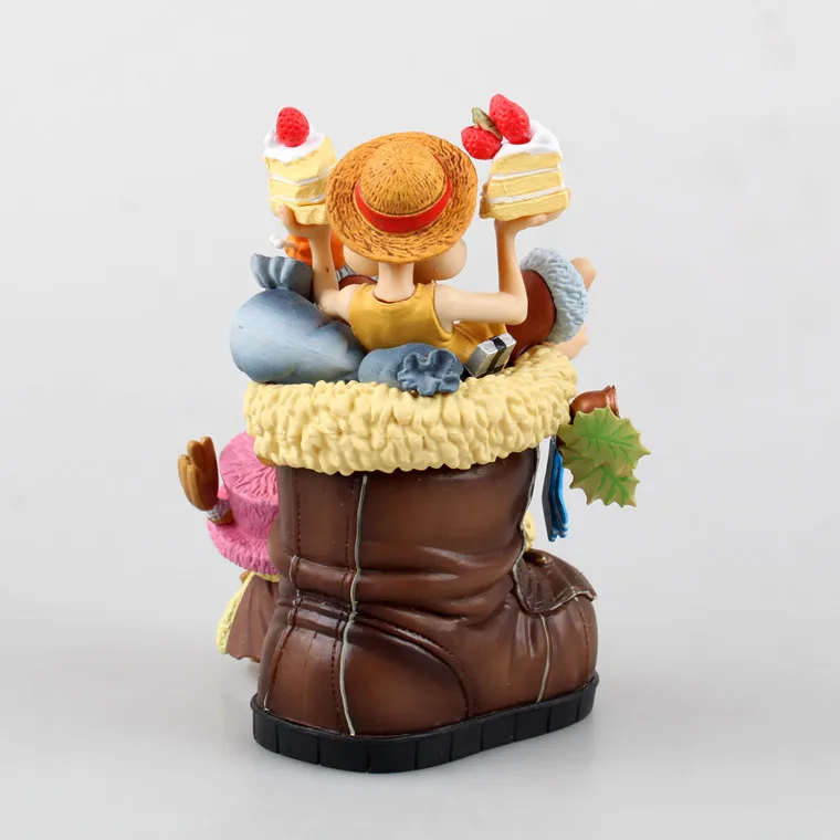 One Piece MH Desktop Series Christmas Boots Luffy Gismo Christmas Edition/Ordinary Version Two-Selectable Garage Kit