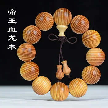 

hand string 20 translucent pine cypress Buddha beads bracelet lovers jewelry wooden play Buddha beads factory wholesale
