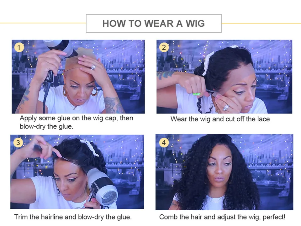 how to wear wigs
