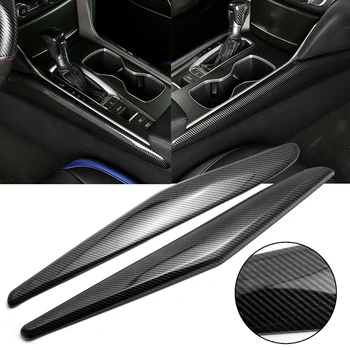 

Car Carbon Fiber Console Gear Shift Panel Cover Trim for Honda Accord 2018 2019