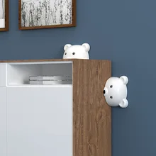 Dispositif Anti chute d'armoire à seaux, Anti inclinaison, serrure en pâte de sécurité, meubles de sécurité pour enfants, boucle de Protection, 1 pièce 