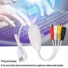 Одиночная USB2.0 карта видеозахвата компьютера, без драйвера, карта сбора для OS/для Windows