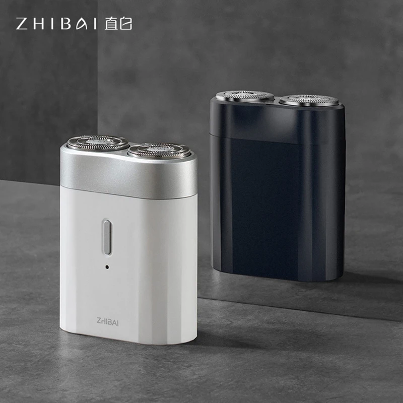 Портативная Мужская мини электробритва ZHIBAI бритва с USB зарядкой IPX7 мужской