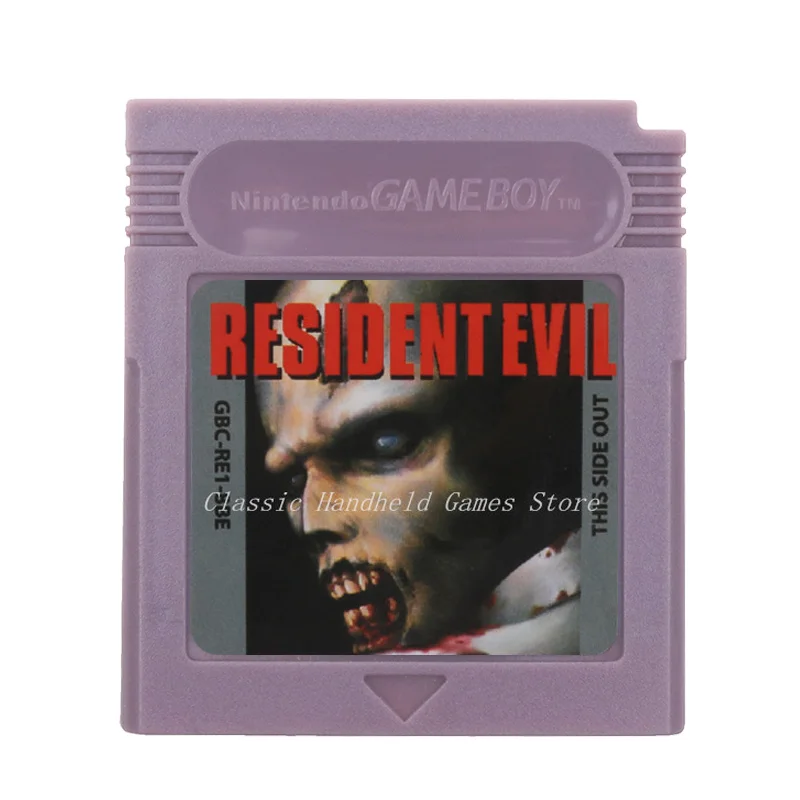 

For Nintendo GBC Video Game Cartridge Console Card ResidentEvil English Language Version