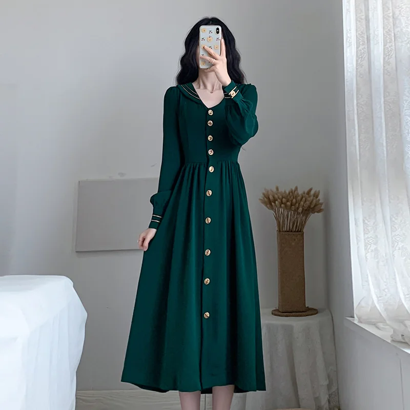 Elegant Dress Fashion New Frock Female 