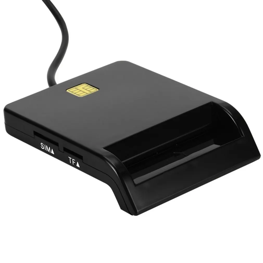 USB 2 0 SIM считыватель смарт карт для банковских IC/ID EMV SD TF MMC Кардридеры CCID ISO 7816 Windows 7 8