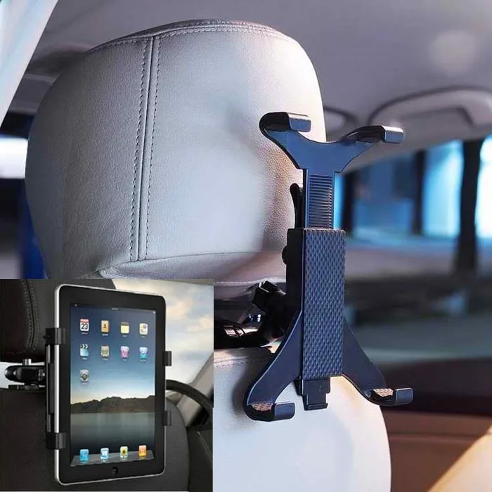 

360 Degree Ratating Car/Truck Back Seat Headrest Phone Mount Holder For Cell Phone For Tablet PC #H15