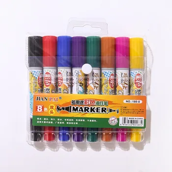 

8 Color Markers for sketching Manga Drawing Marker Pen Alcohol Based Sketch Felt-Tip Twin School Brush Pen Art Supplies
