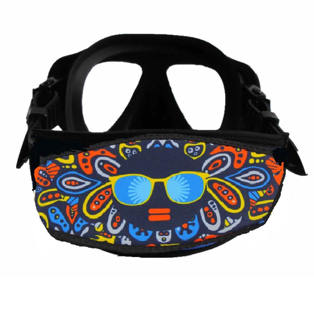 Padded Scuba Diving Mask Strap Cover Wrapper 18x10cm Neoprene Wrap Sleeve Scuba Diving Mask Strap Cover