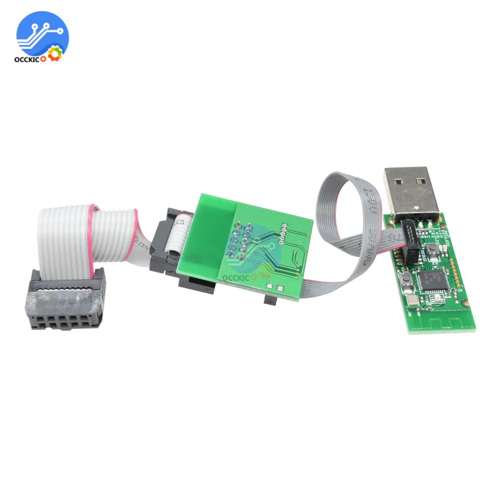 Sniffer кабель загрузчик CC2540 zigbee CC2531 USB ключ инструмент программист провода загрузки