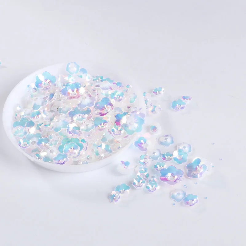 White 2 Savica 20 г/лот разные размеры Смесь ПВХ Свободные круглые Блестки для рукоделия блестка швейный Декор DIY аксессуары для одежды LX311 - Цвет: White 2