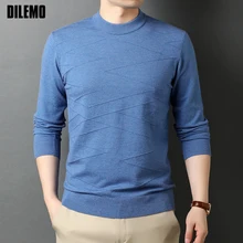 Aliexpress - New Autum Winter Fashion Brand Knit Pullover High End Pullover Sweaters For Men Woolen Designer Casual Jumper Clothes Men
