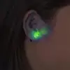 1Pc Women Stud Earrings Cubic Zirconia LED Female Square Luminous Stud Earrings for Party 4