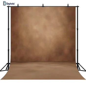 

DePhoto Retro Brown Artistic Portrait Wall Seamless Vinyl Photography Backdrop Photo Background Studio Prop PGT089