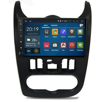 

9" IPS Android 10 Car Stereo Auto Radio For Renault Duster Dacia Logan Sandero Multimedia FM RDS GPS Navigation 4+32GB No DVD