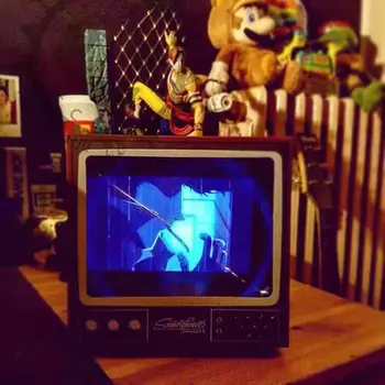 

Phone Video Screen Magnifier Retro Small TV Magnifying Tools DIY Fold Magnifiers Desktop Universal Phone Film Amplifier