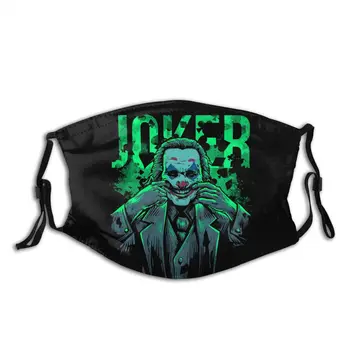 

Joker Joaquin Phoenix Reusable Mouth Mask With Replaceable Filters