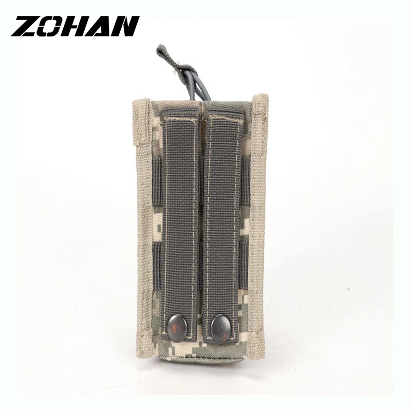 

Zohan Tactical Molle Magazine Pouches Drop Utility Pouch Bag Single Gun Holster Hunting Walkie Talkie Pouch