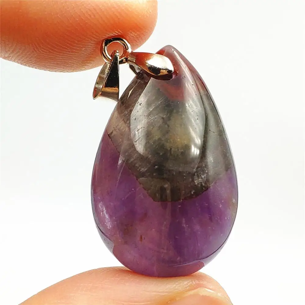 

Natural Auralite 23 Canada Pendant From Canada Gift Crystal 45x22x7mm Healing Stone Necklace Jewelry AAAAA