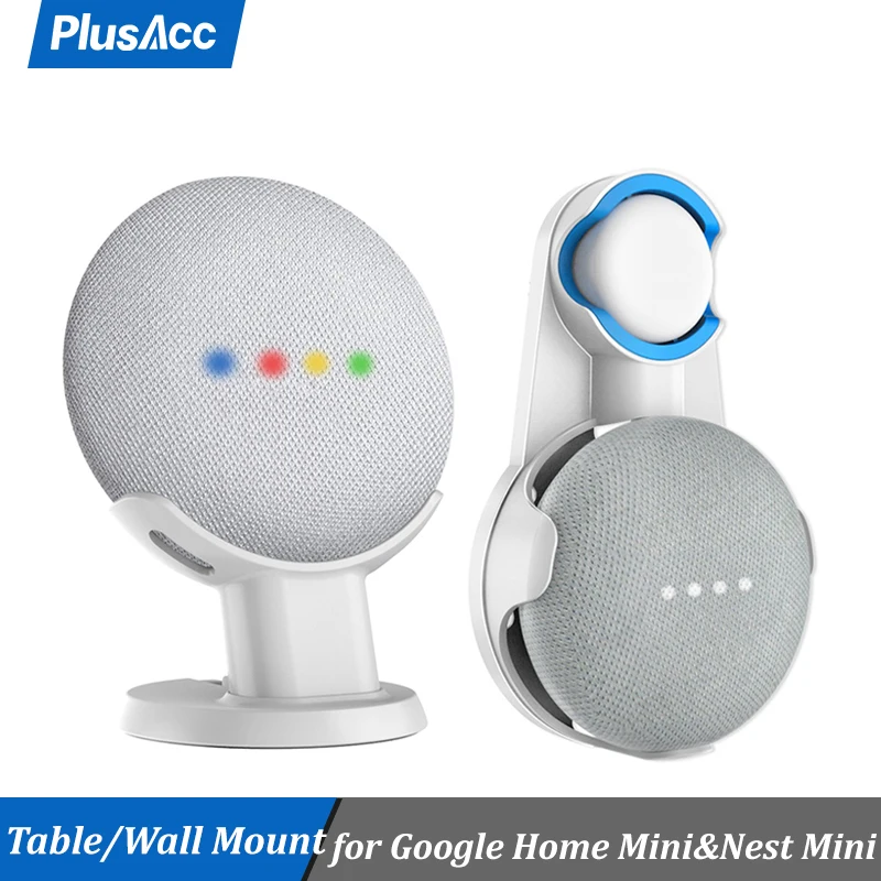 Supporto A Muro Per Google Nest Mini - Senza Viti, Design Bianco, Per Cucina, Bagno E Camera - Foto 3
