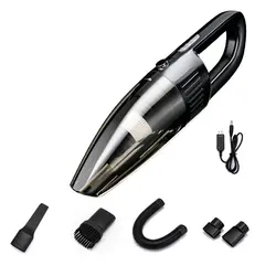 Aspirador de mano inalámbrico para coche, aspirador pequeño de alta potencia, portátil