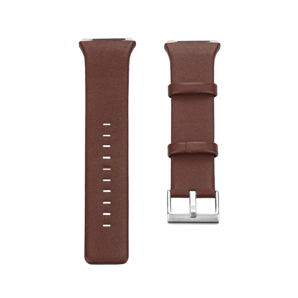 Высококачественный запасной браслет ремешок для Fitbit Ionic Wirststrap роскошный ремешок из искусственной кожи для Fitbit Ionic - Цвет: Brown