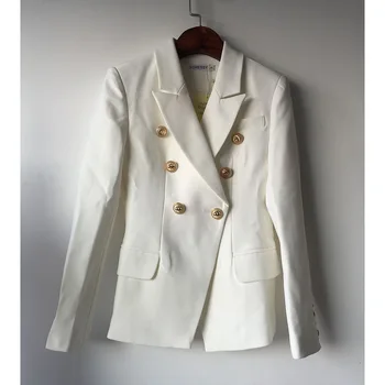 

Women Jackets And Blazers Spring Autumn Double Breasted Blazer OL Ladies Women Suit Jacket Blazers And Jackets Plus Size 4XL