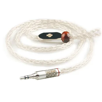 

xiaofan A05mk2 8 Core Silver Plated Upgrade Cable 2.5/3.5/4.4mm Balanced Cable With MMCX/2pin Connector For im70 ie80 se846 QDC