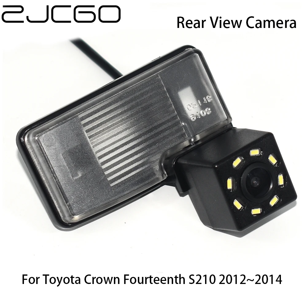 

ZJCGO CCD HD Car Rear View Reverse Back Up Parking Night Vision Waterproof Camera for Toyota Crown Fourteenth S210 2012~2014