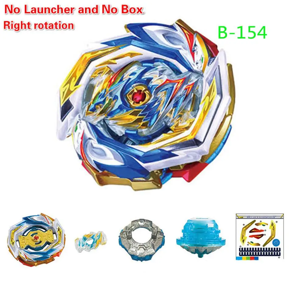 Золотая версия все модели Beyblade Burst игрушки Арена без пускового устройства и коробки лезвие металла Fusion Бог волчок Bey Blades игрушка - Цвет: B154