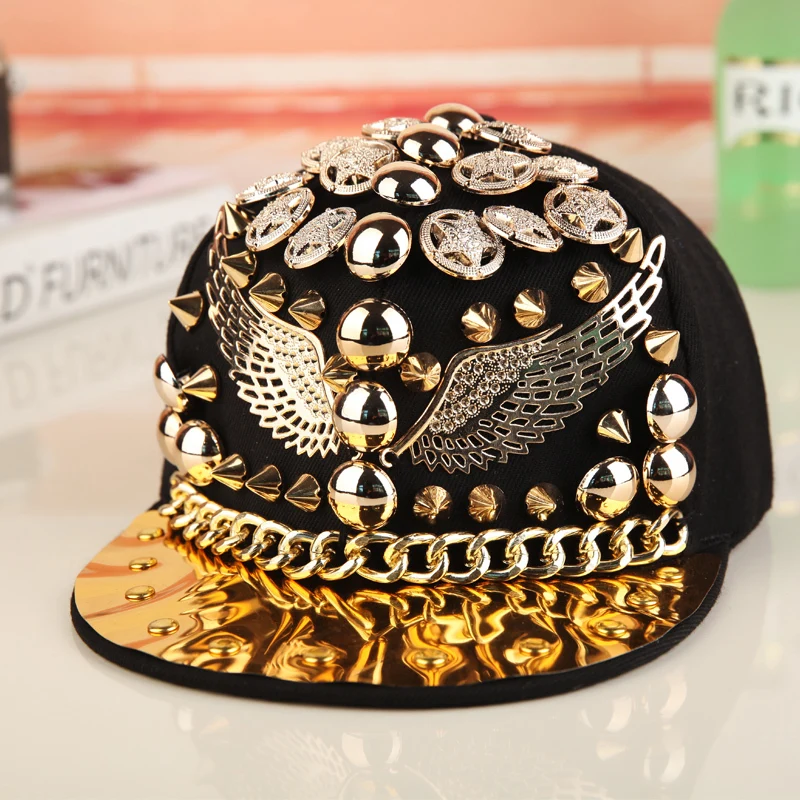 Ноготь с заклепкой из змеиной кожи ручной работы, роскошный бренд Snapback для женщин, мужчин, белый, черный, новинка, бейсболка, шапки