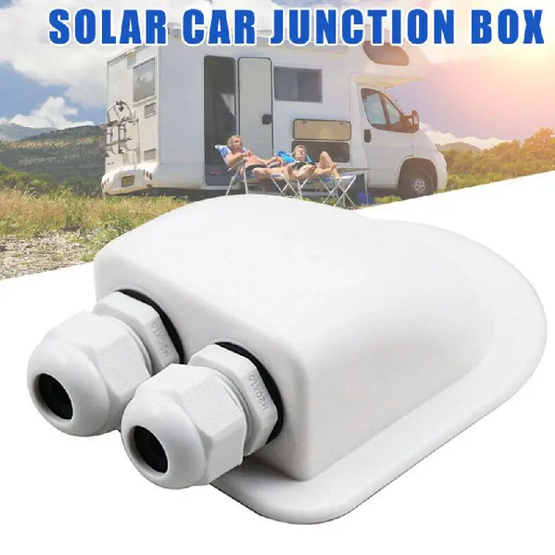 Roof Wire Entry Gland Box Solar Panel Cable Motorhome Caravan Boat 