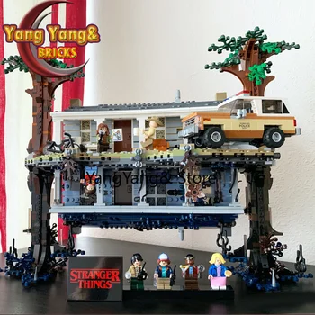 

Stranger Things The Upside Down In Stock 2499Pcs Model Building Kits Blocks Bricks Education Toys Christmas Gifts