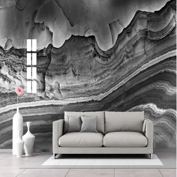 

Milofi custom marbled ink TV background wallpaper mural