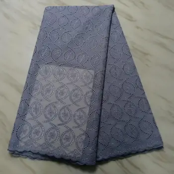 

African Dry Cotton Lace Fabrics 2019 High Quality Embroidery Lace Swiss Voile Lace Stone Swiss Voile Lace In Switzerland