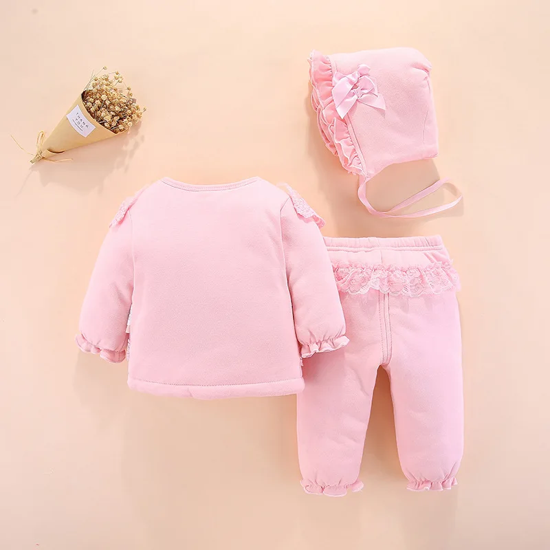 

Infant Winter WOMEN'S Suit 0 a 1-Year-Old Baby Clothes Newborns Winter Newborn Infants 3-6 Month Cotton Coat 2