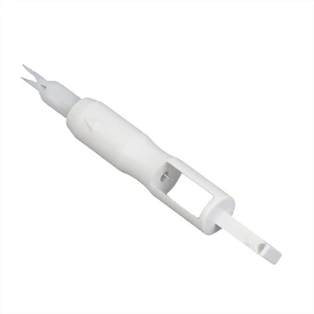 

Needle Threader Insertion Applicator Handle Thread For Sewing Tool Machine Sew White 7.2*1 CM