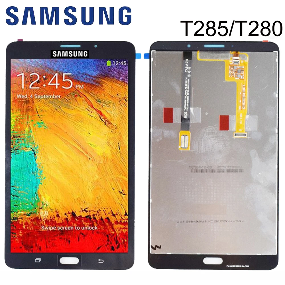 ЖК дисплей и сенсорная панель для Samsung Galaxy Tab A 7 0 T280 T285|screen panel|lcd screen paneltouch digitizer |