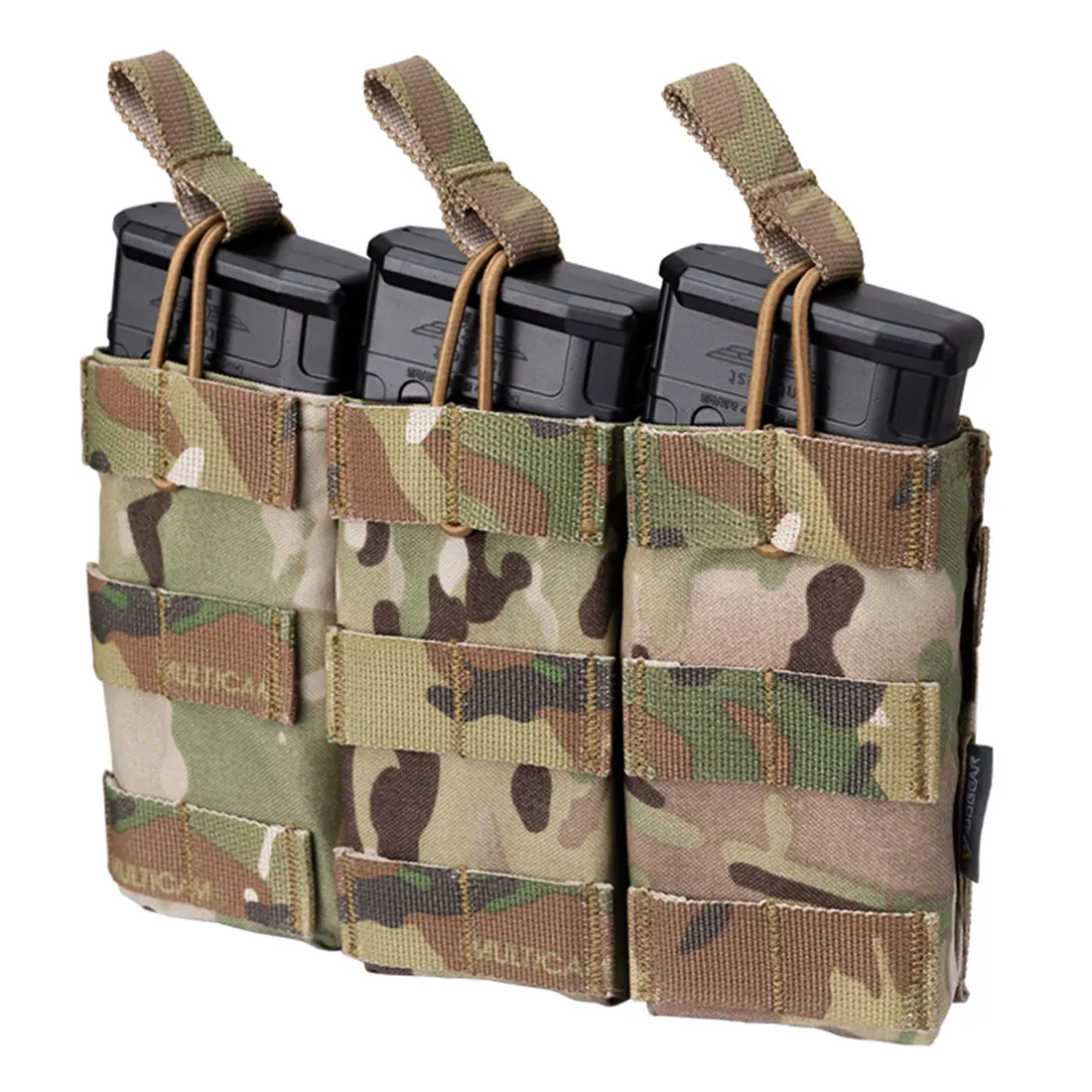 

Tactical Vest Storage Bag Molle System Triple Magazine Pouch - MC
